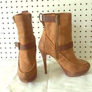 KORS by Michael Kors nubuck leather boots 6